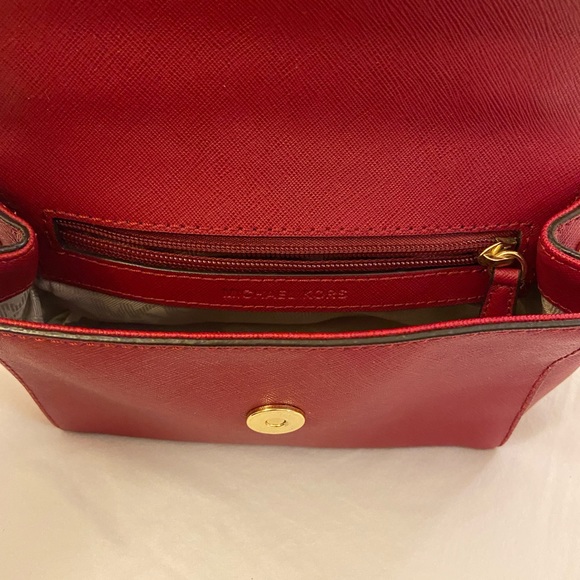 Michael Kors Ava Extra-Small Leather Crossbody - Picture 7 of 9